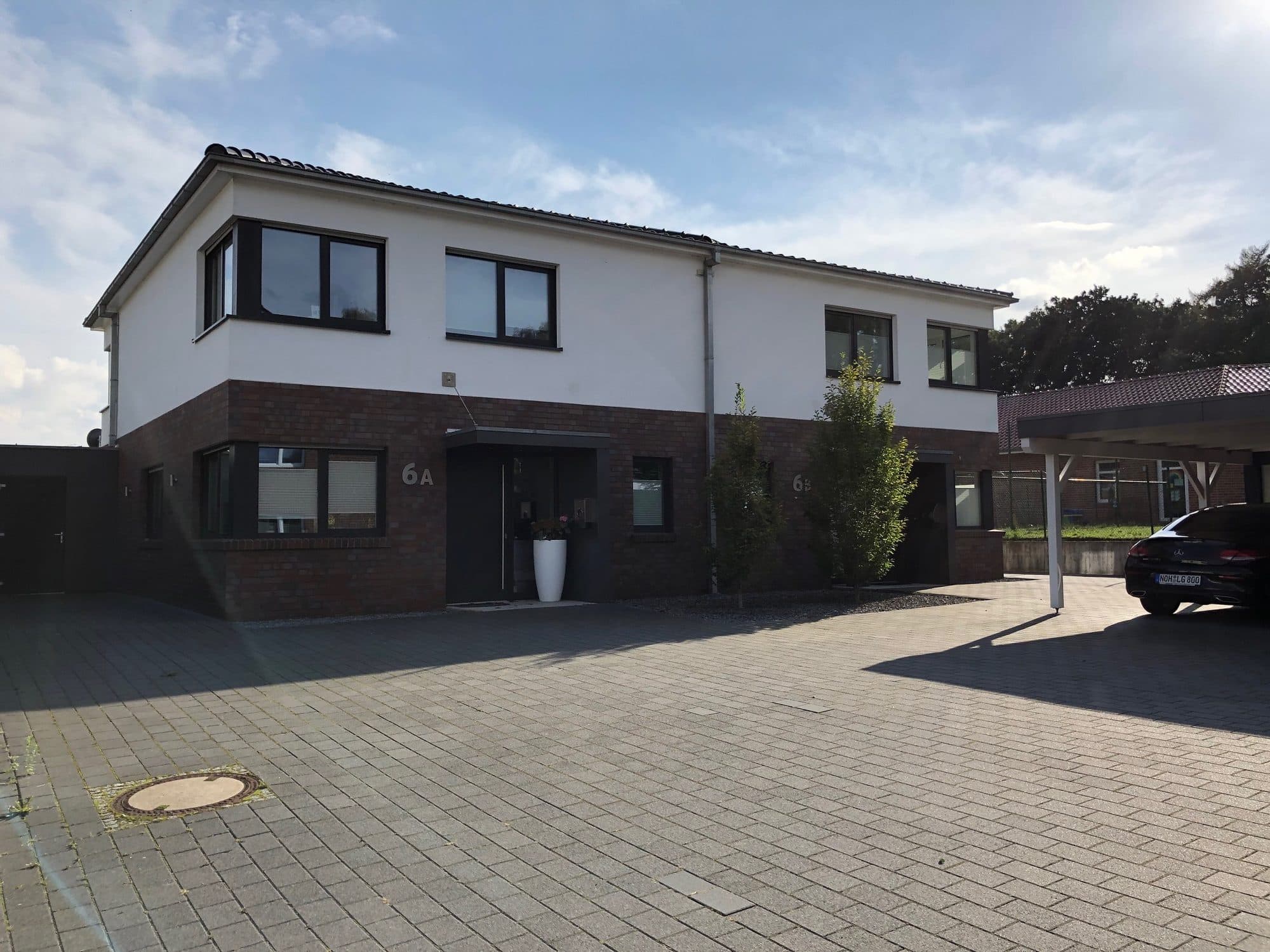 Doppelhaus in Uelsen II – Ansicht