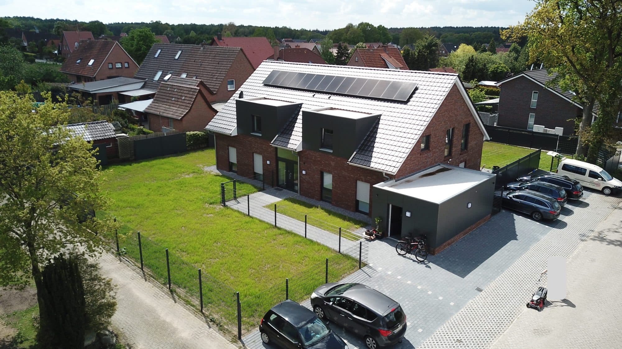Mehrfamilienhaus mit vier Parteien in Uelsen – Ansicht